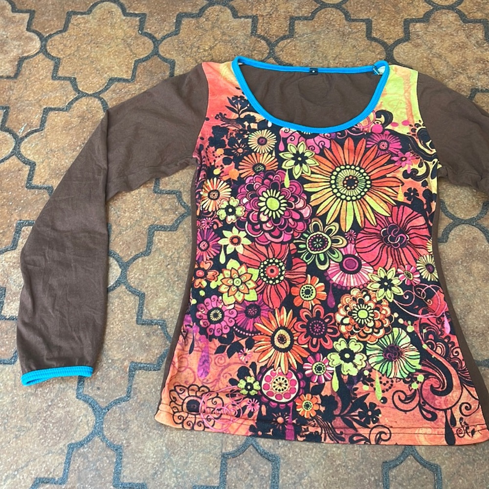 Retro Vintage Long Sleeve Shirt